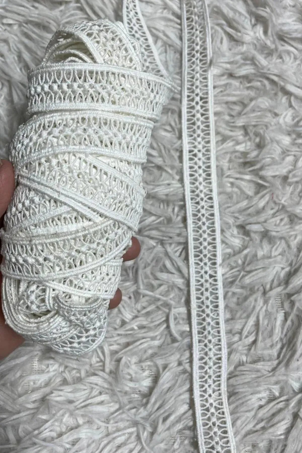 Dyeable Milky Lace Extension