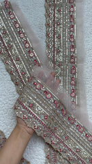 Colorful Yard Border with Sequin