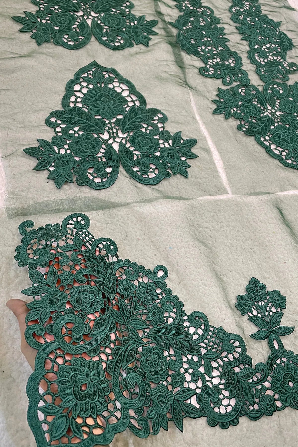 Green MariaB. Luxe set