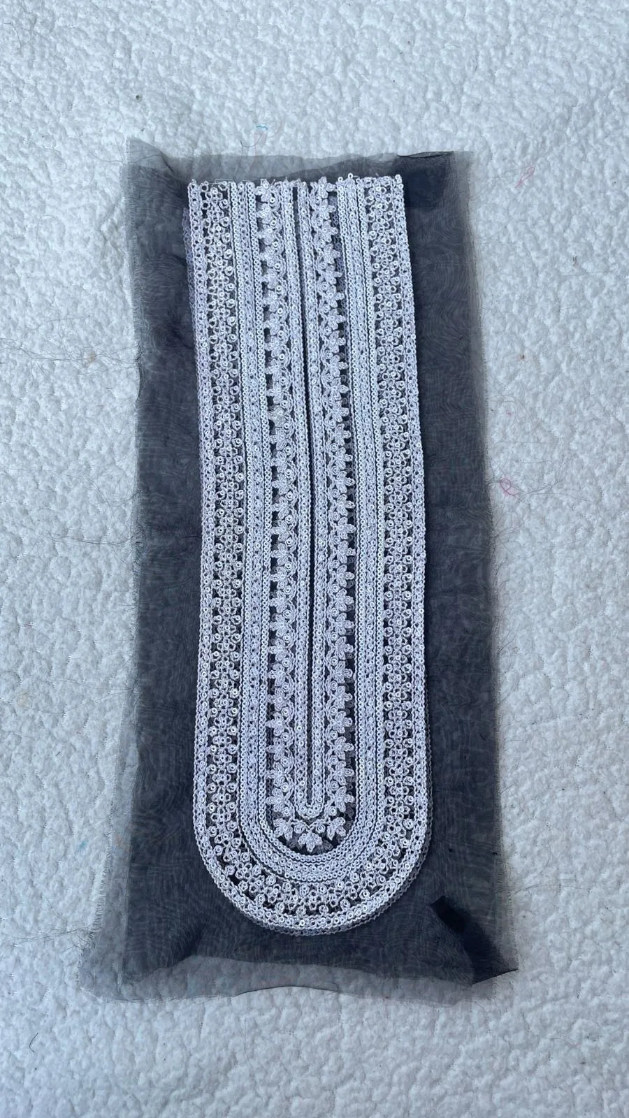 Black and White Neckline