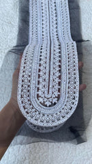Black and White Neckline