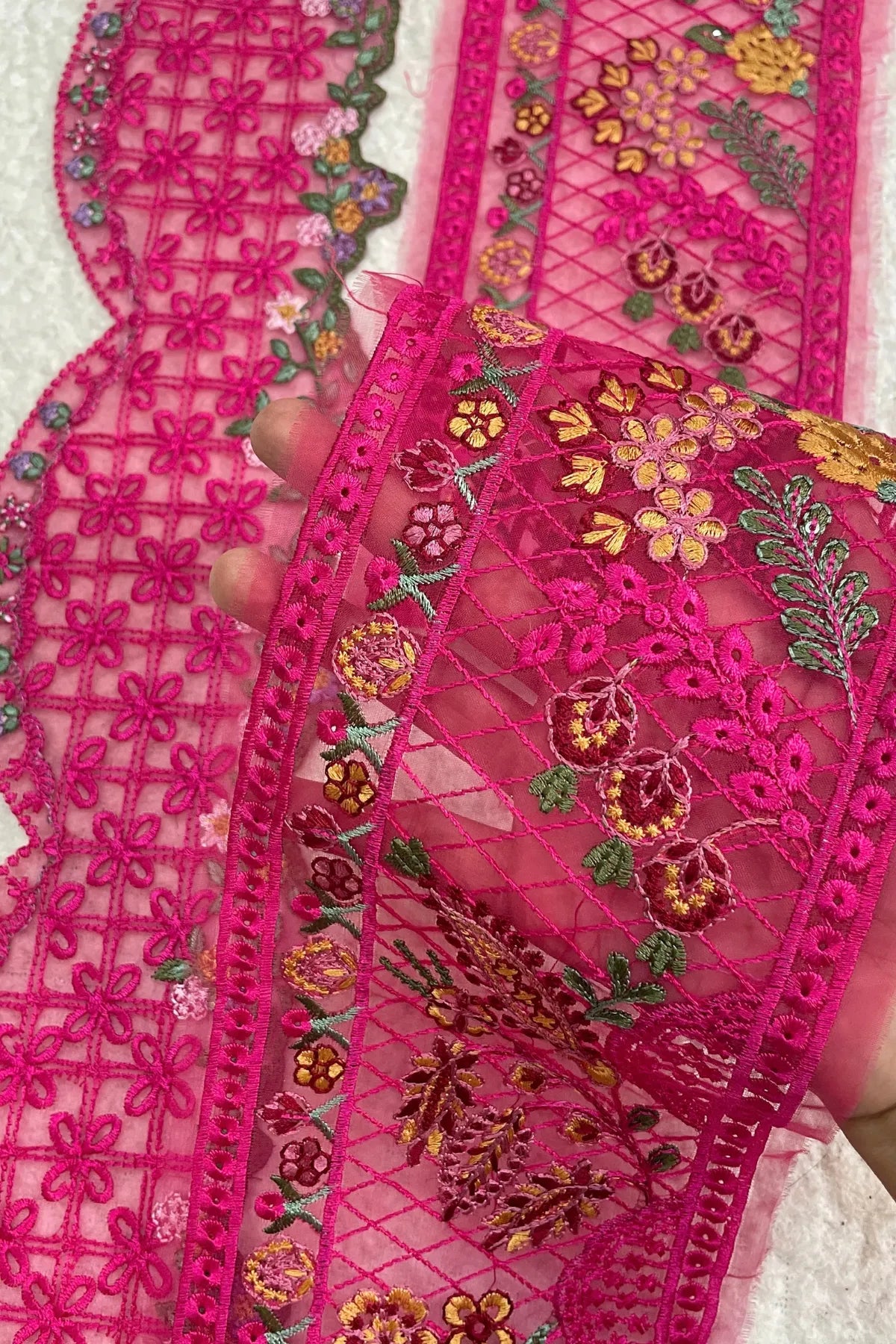 MariaB Floral 29 Inches Both Borders