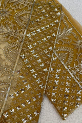 Sapphire Mustard Fancy Pair of Sleeves Borders