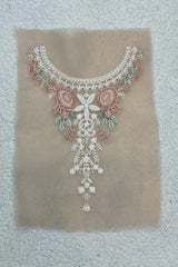 Sapphire Peach Neckline