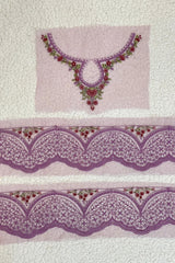 Maria B. Lavender Set (with 1.5 yards border)