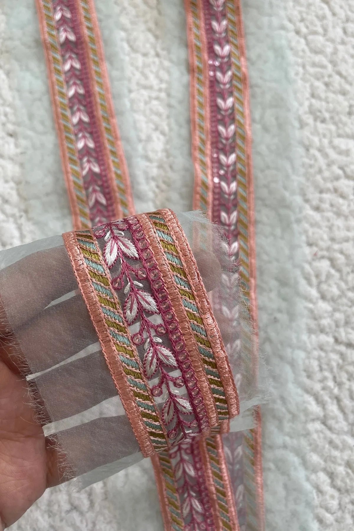 Pastel & Shades 1.5 Yard Sequin Border