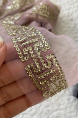 ETHNC Sequin Matrix Dupatta Patti