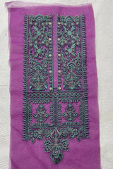 Purple Neckline