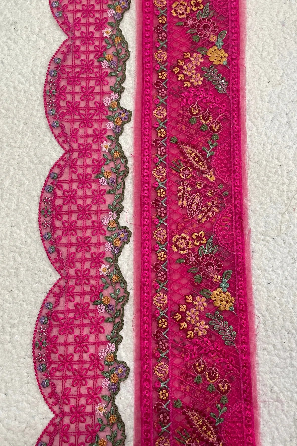 MariaB Floral 29 Inches Both Borders