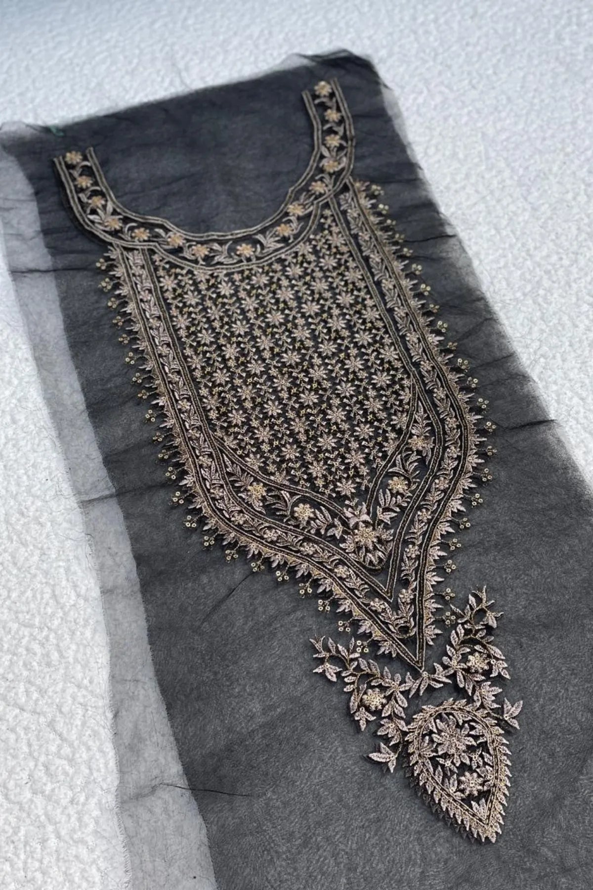 Black Neckline