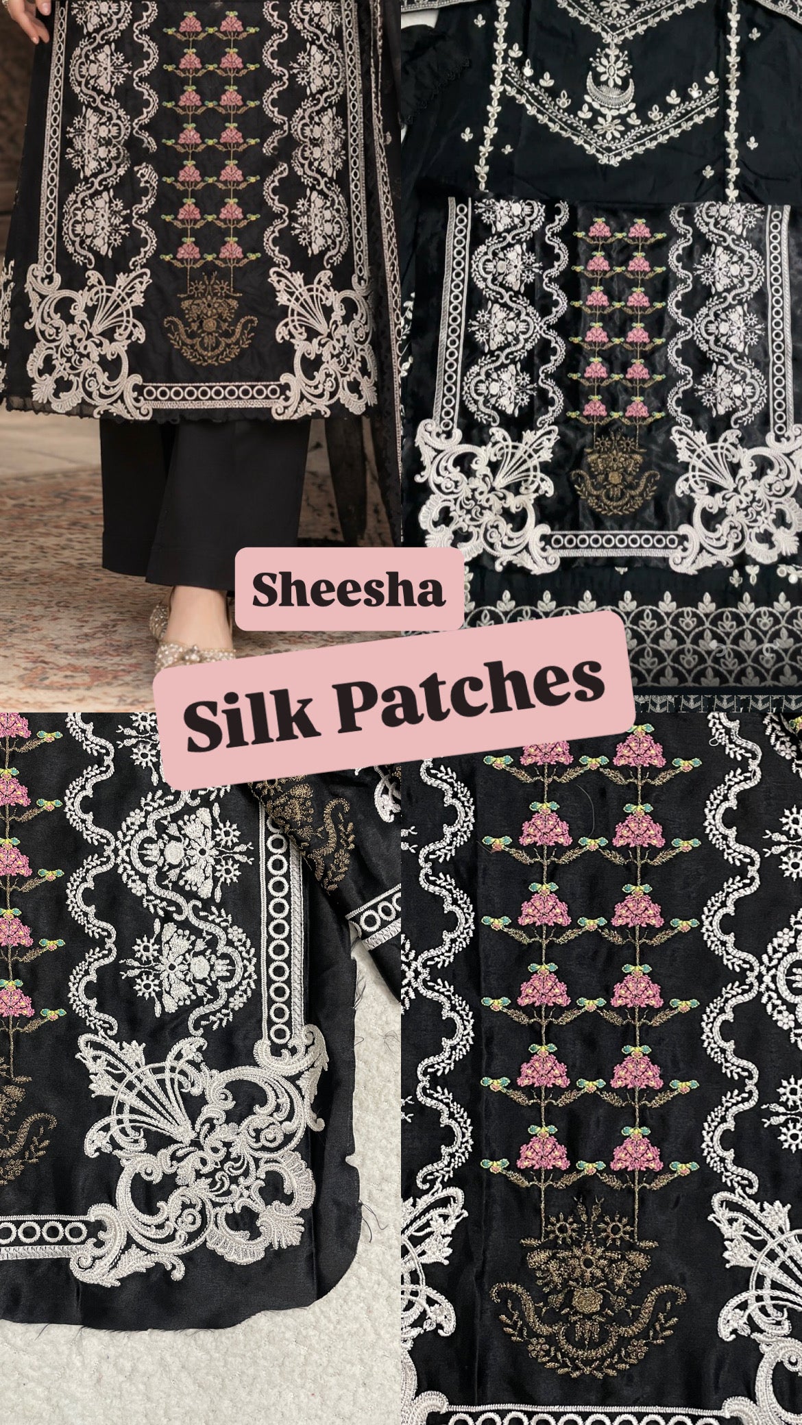 Seesha Silk Bodice Luxe Patch