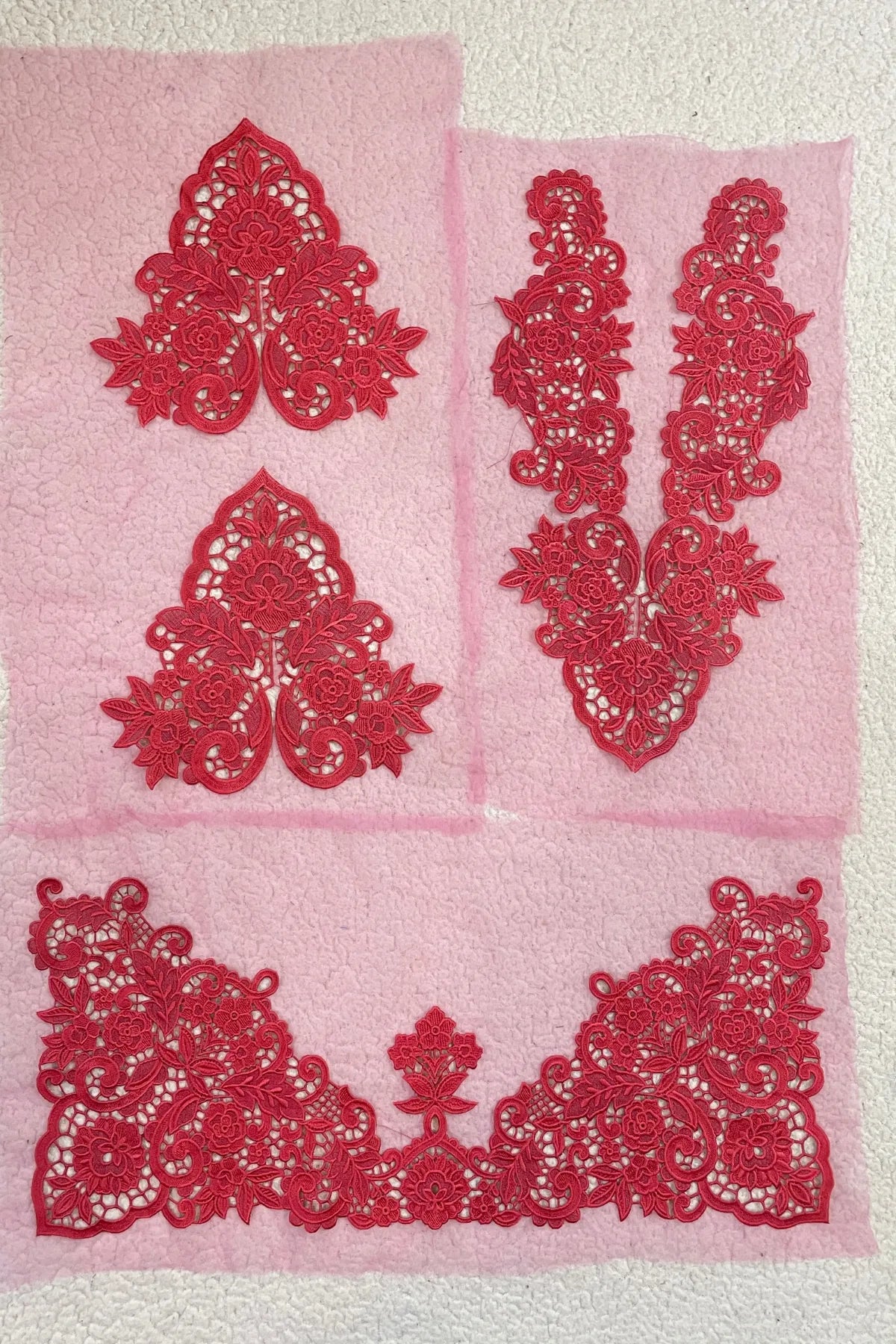 English Pink MariaB. Luxe set