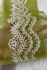 MushQ Citron Chikankari 35 Inches