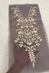 Sapphire Light Purple Base Neckline