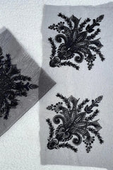 Pair of Black Bunches