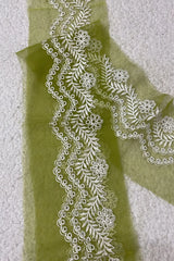 MushQ Citron Chikankari 35 Inches