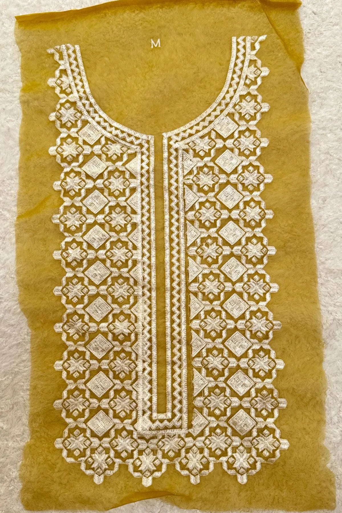 Sapphire Yellow Neckline