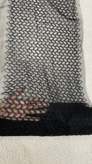 Jet Black Wide Yard Border