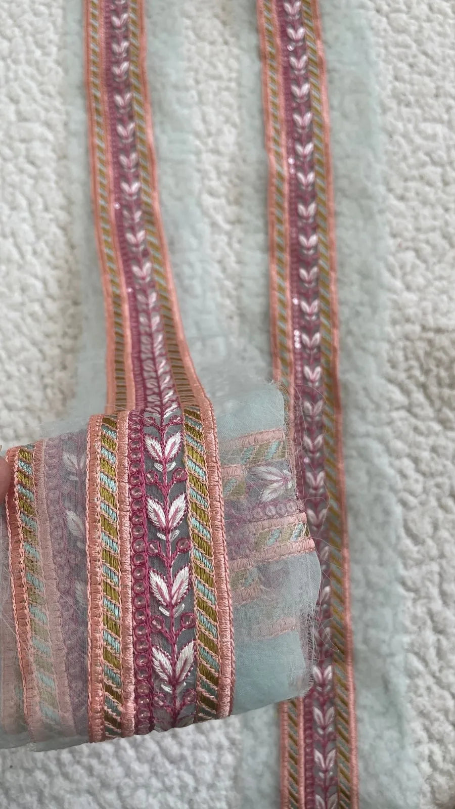 Pastel & Shades 1.5 Yard Sequin Border