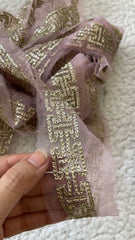 ETHNC Sequin Matrix Dupatta Patti
