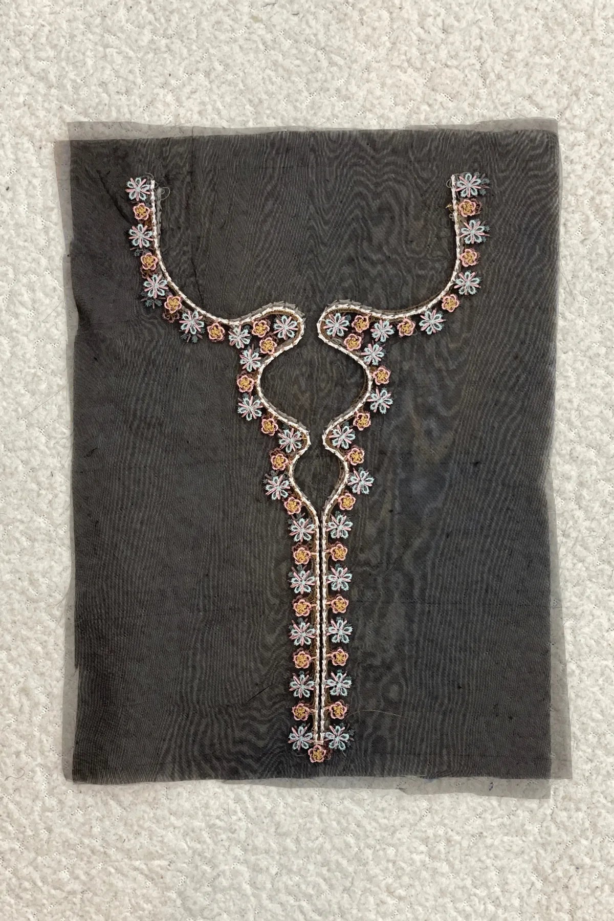 Sapphire Black Neckline