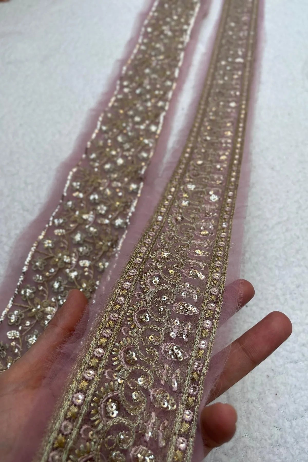 ETHNC Pink Color Set of Borders