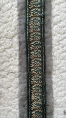 Sapphire Mehendi  Yard Border with Sequin