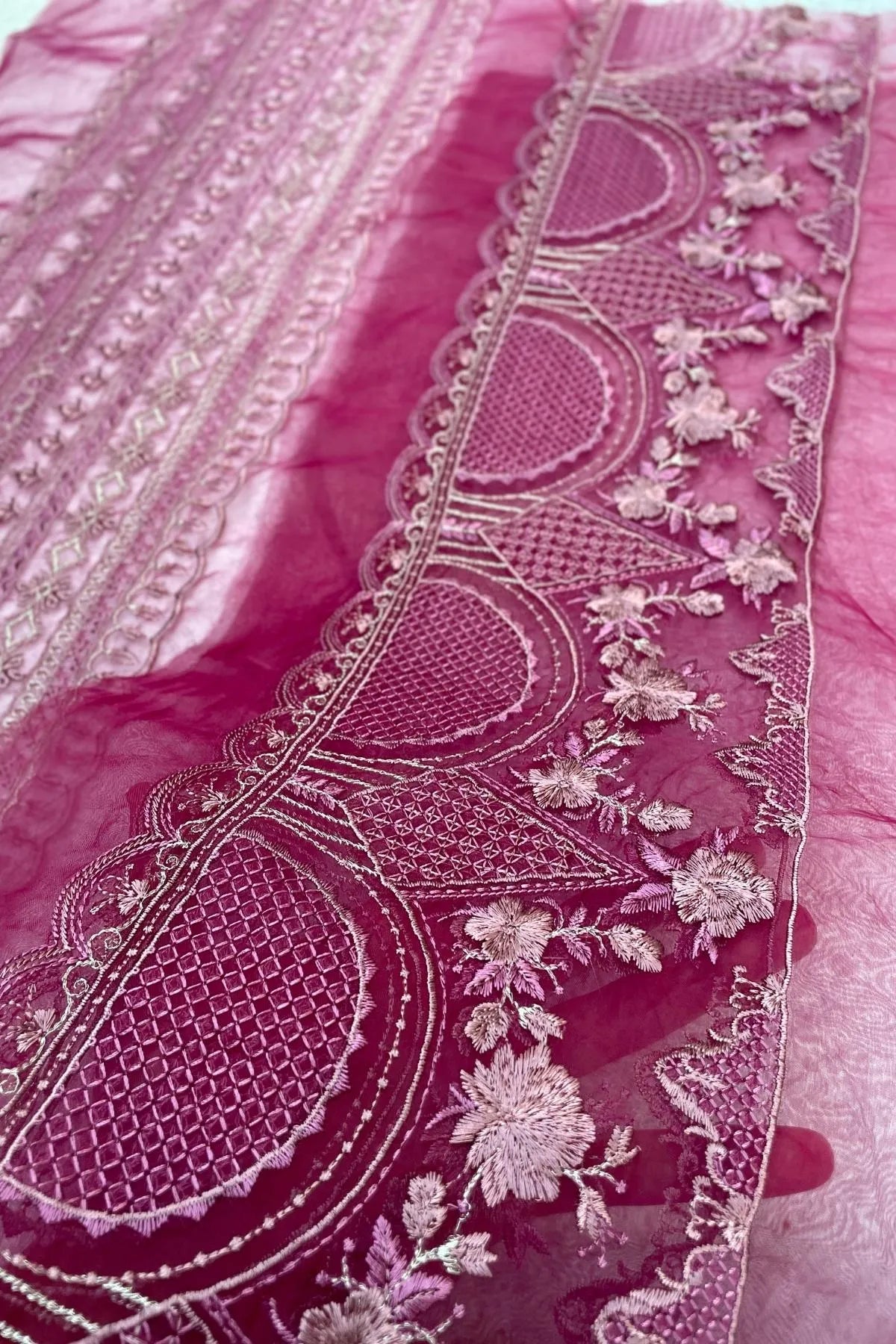 Pink Purple mix Borders
