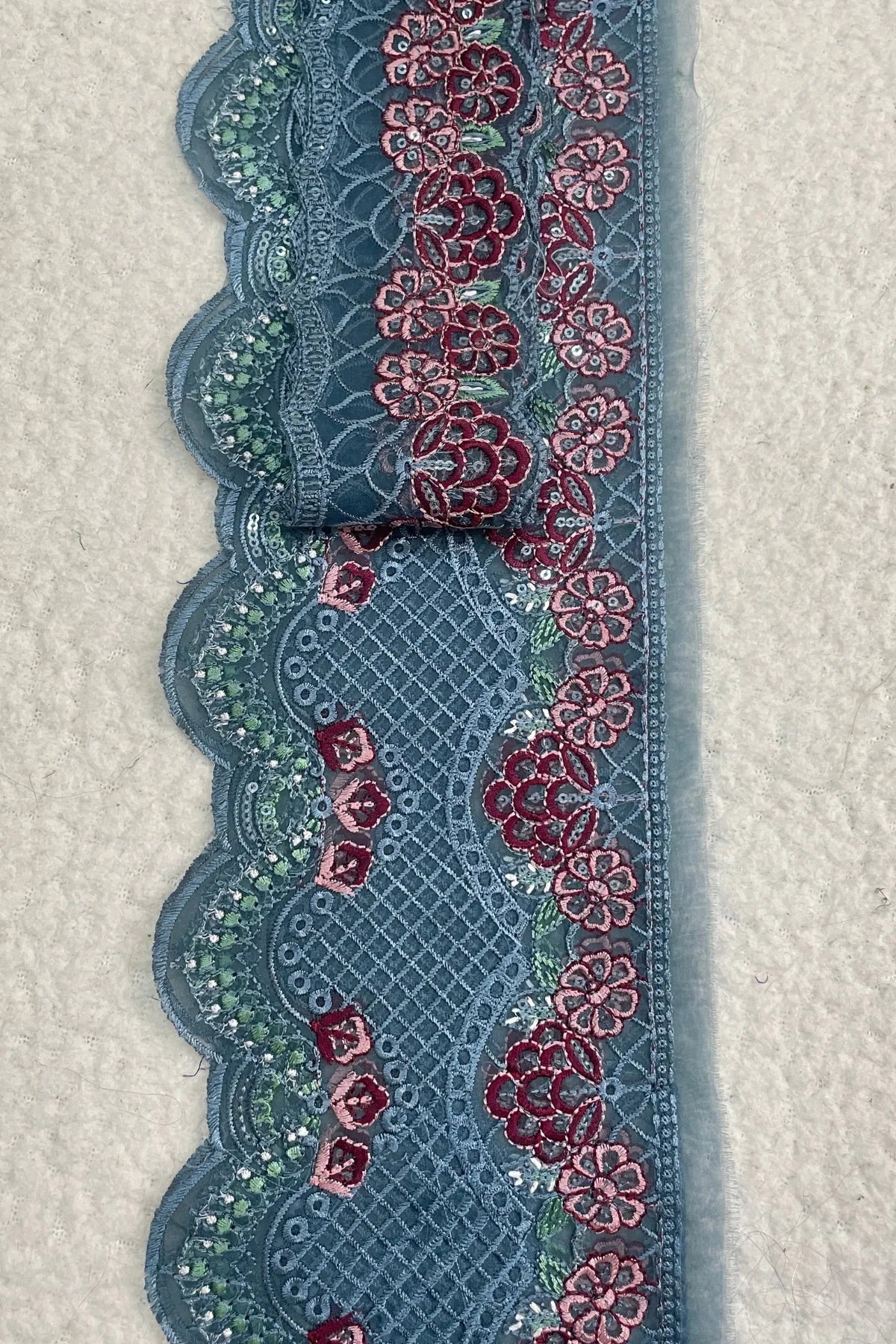 MariaB Floral zinc 29 Inches Both Borders