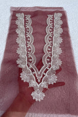 Sapphire Deep Maroon Neckline