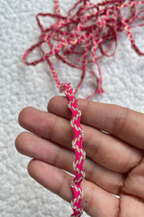Pink ZigZag Lace Yard