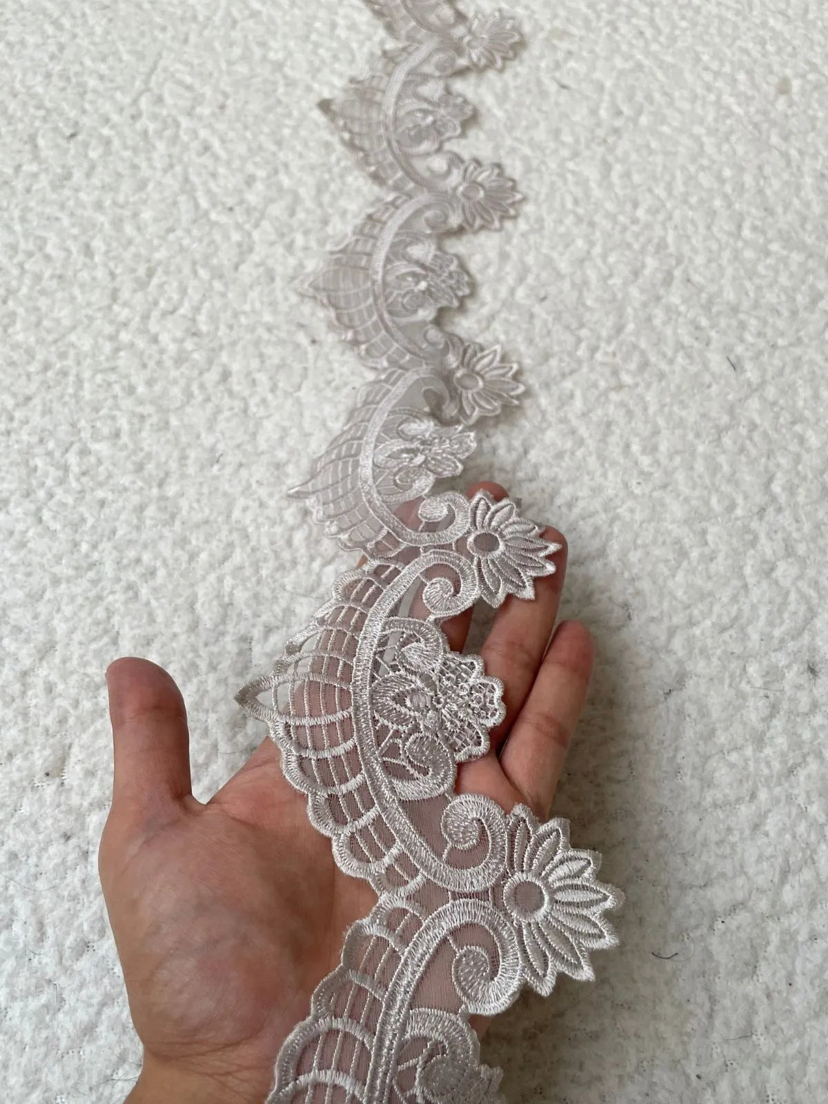 Cutwork Yard Hemline