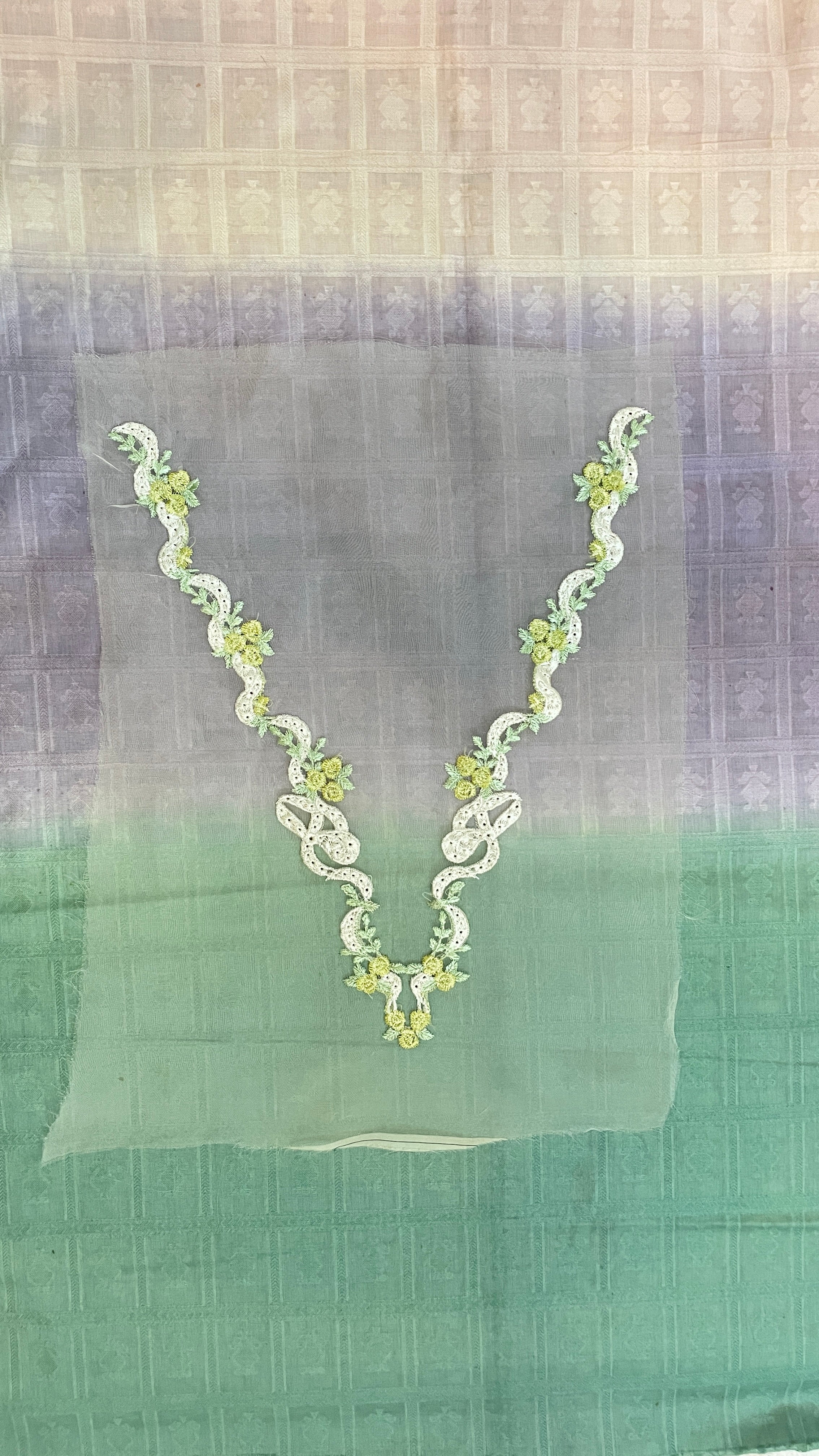 Pastel Sana Safinaz Neckline