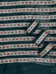 Green Kareena Kapoor 2 Yards Border