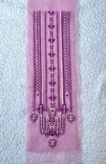 Saaphire Purple Neckline