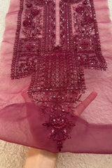 Sapphore Meroon Neckline