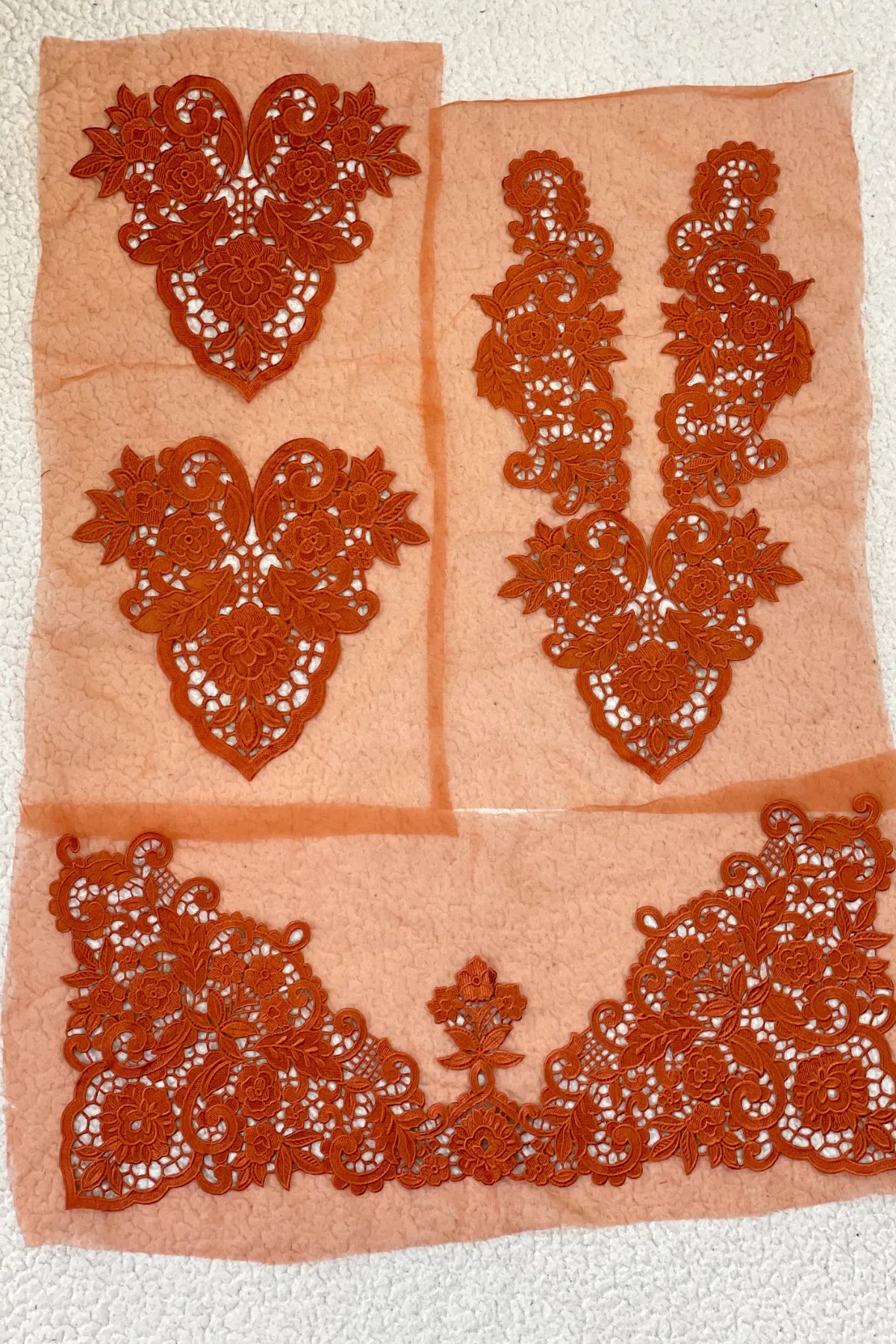 Orange MariaB. Luxe set