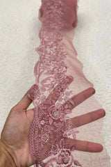 Maria B. Light Pink Border