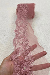 Maria B. Light Pink Border