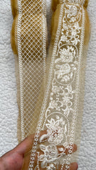 Yellow Set Floral and box 35 inches Each