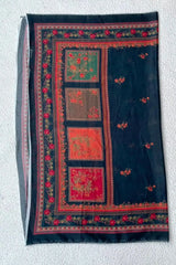 Bin Saeed Charcoal Black Dupatta