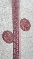 Pink 32 inches Border with Pair of Bunch