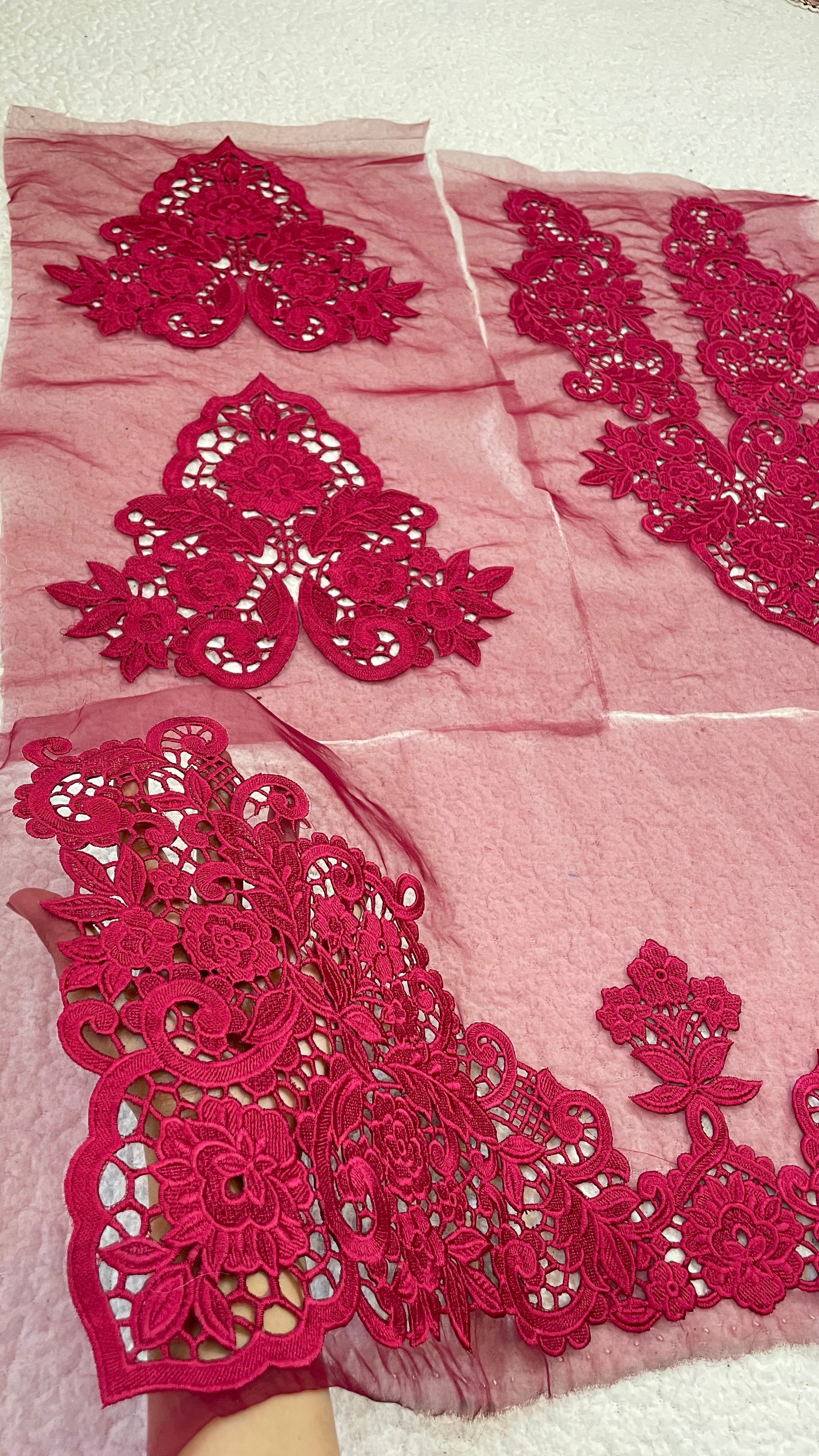 Deep Pink MariaB. Luxe set