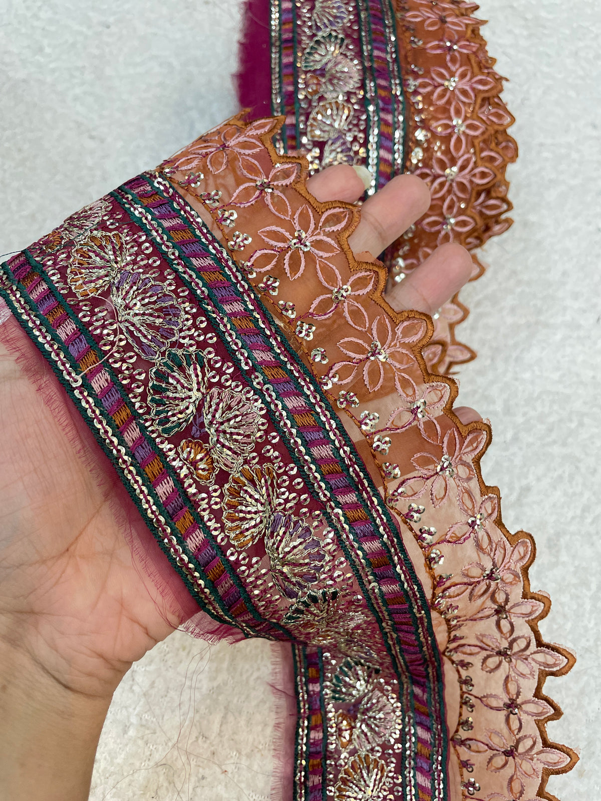 Baroque Multicolor Yard Border
