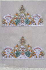 Pair of Sleeves Border Grey