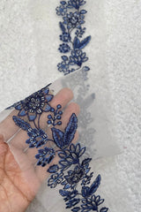 Sapphire Blue Yard Border