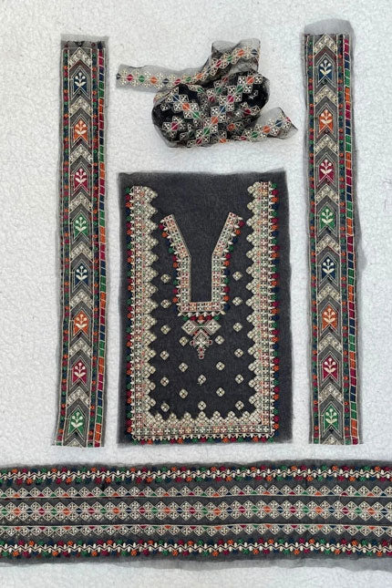 Jazmine Black Colourful Luxe Set