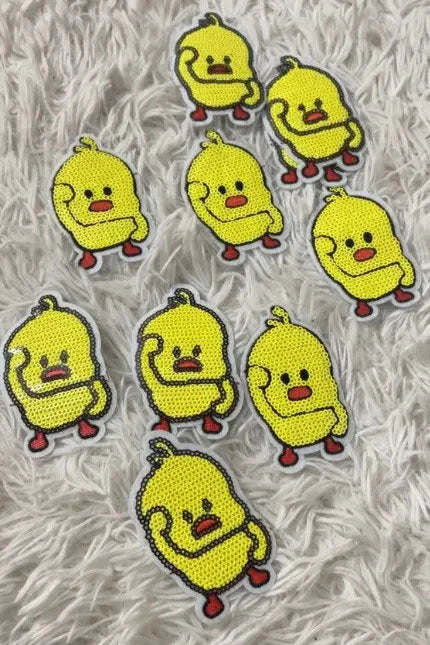 Chicken Embroidery Patch (Pack of 10)