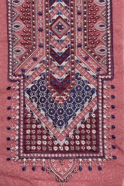 Balochi Long Neckline