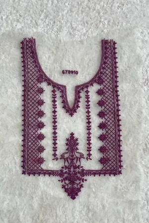 Purple Kids Neckline